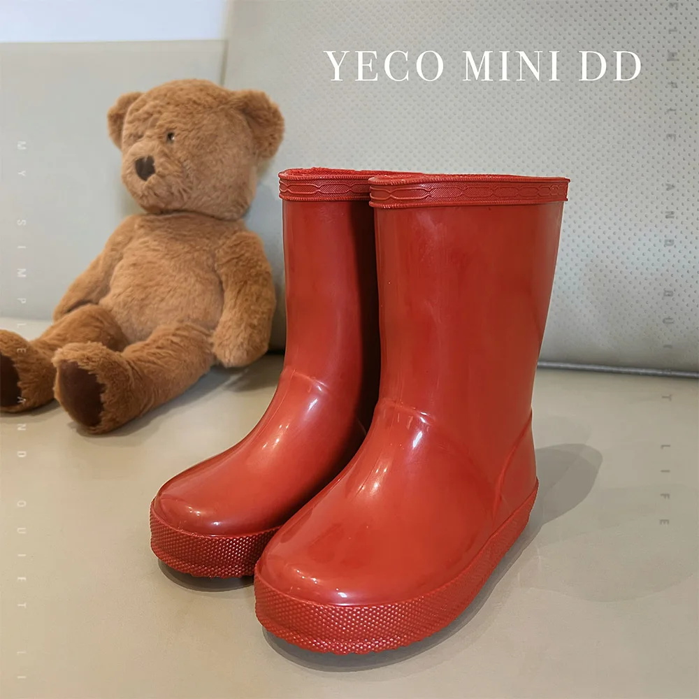 Sapato de chuva impermeável infantil, bota de gatinho fofa, para meninos e meninas, sapato de praia médio, novo, primavera, verão, 2023