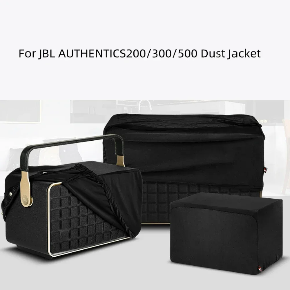 Dust Case For JBL AUTHENTICS 200/300/500 Wireless Bluetooth-compatible Speaker Protective Cover with Elastic Band Dust Case