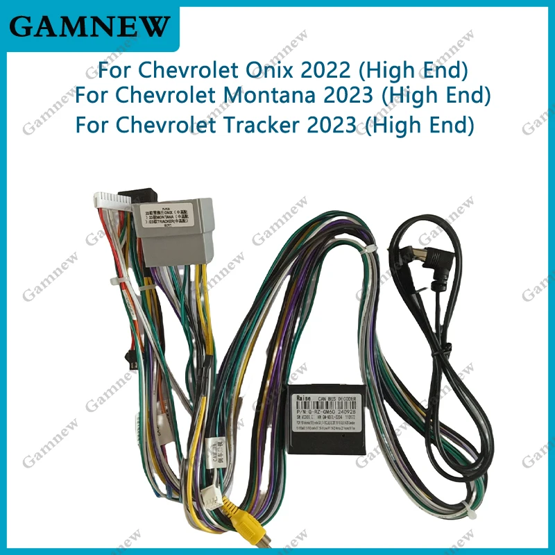 Car 16pin Wiring Harness Adapter Canbus Box Decoder For Chevrolet Onix Montana Tracker 2022-2023