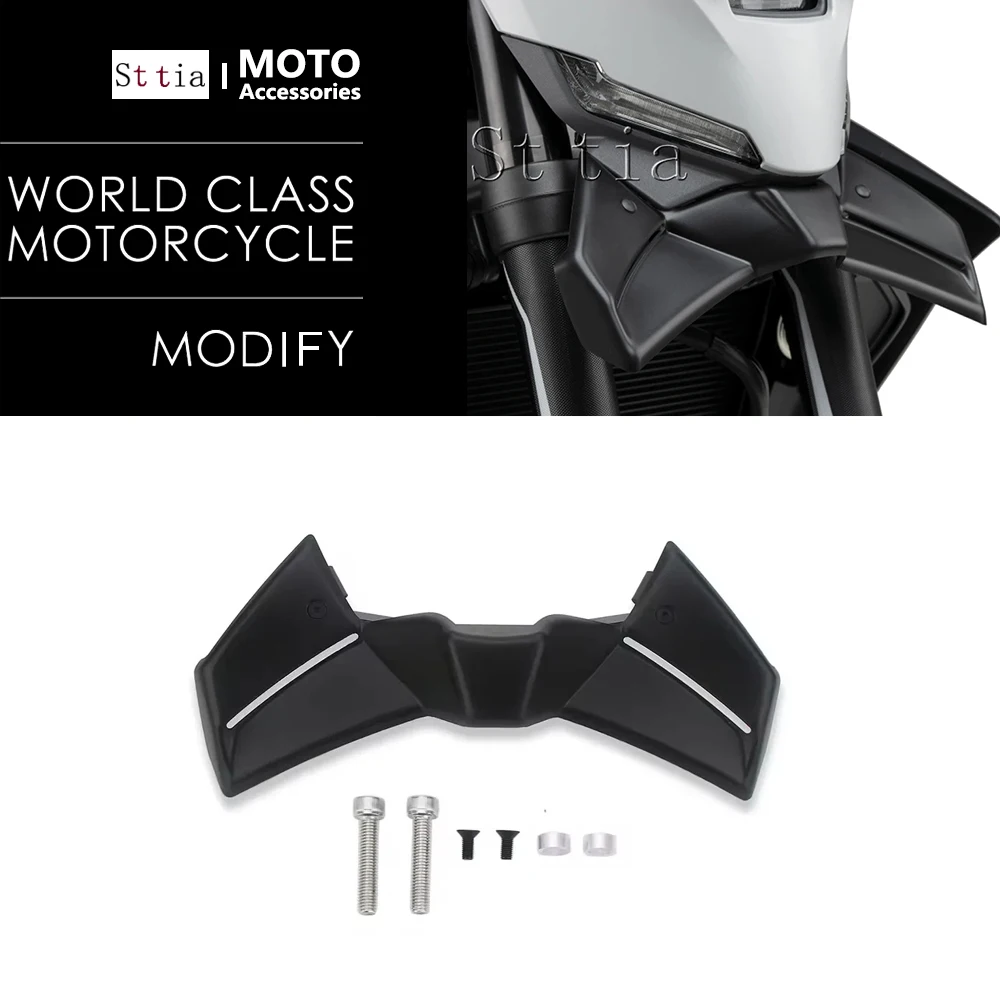 

For YAMAHA MT-09 MT09 MT 09 SP Y-AMT 2024-2025 Motorcycle Front Wing Spoiler Aerodynamic Naked Winglet Deflector Downforce
