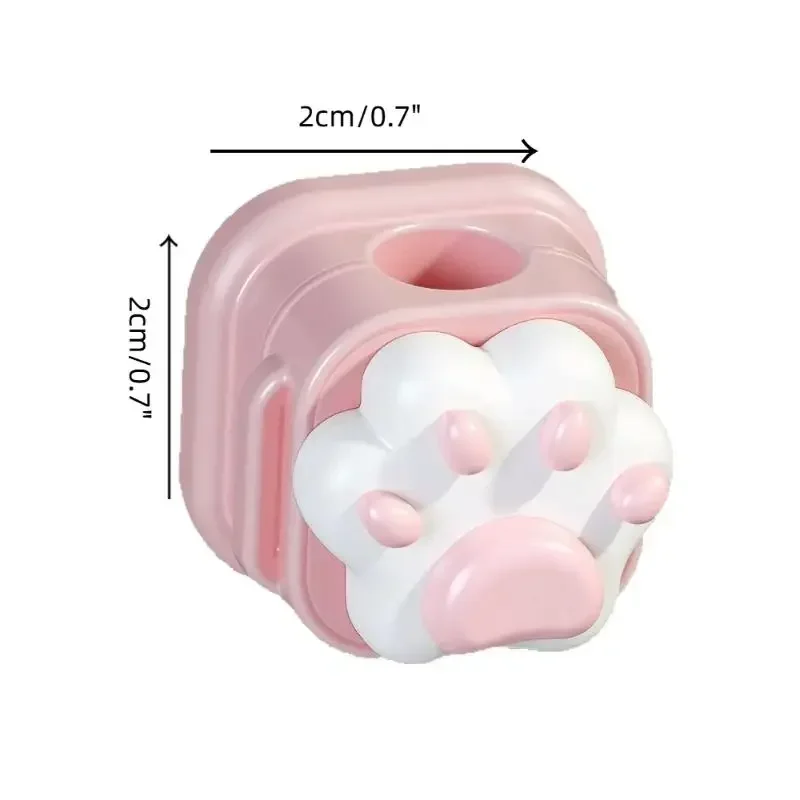 سطح المكتب لطيف منظمو الكابلات حامل مقاطع مكتب مرتب المنظم الذاتي لاصق إدارة الكبلات مكتب سلك الحبل حامل #5