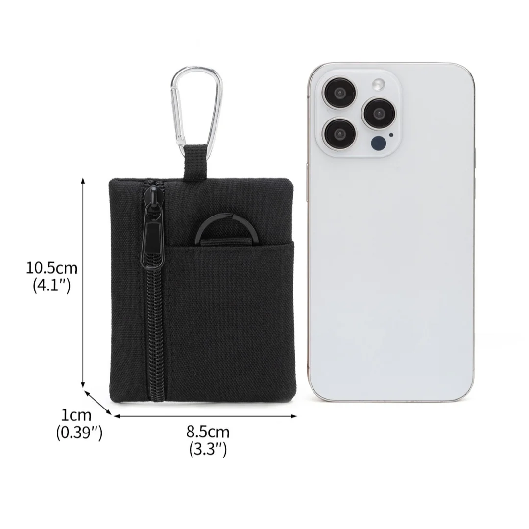 

Нашейный кошелек-клатч регулируемый портативный мужской кошелек EDC тактическая сумка легкий мини-чехол для хранения для охоты, путешествий, активного отдыха