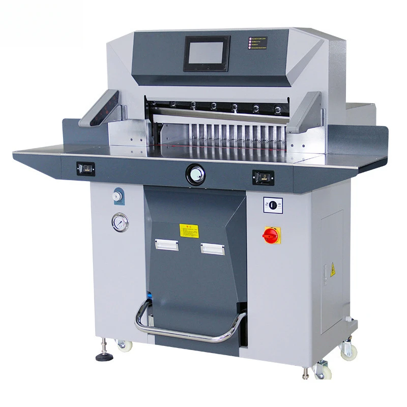 

6710PX Fully Automatic Hydraulic Large Programmable Cutting Machine 8Cm Document Album Business Card Paper Cutter