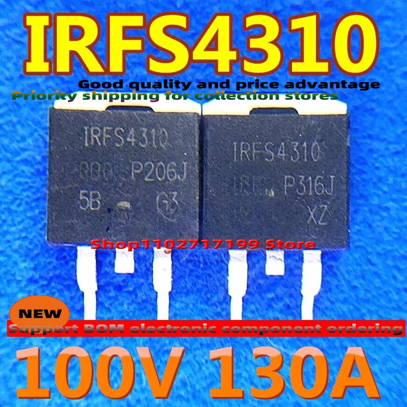 

10 шт./лот IRFS4310Z FS4310Z IRFS4310 TO-263