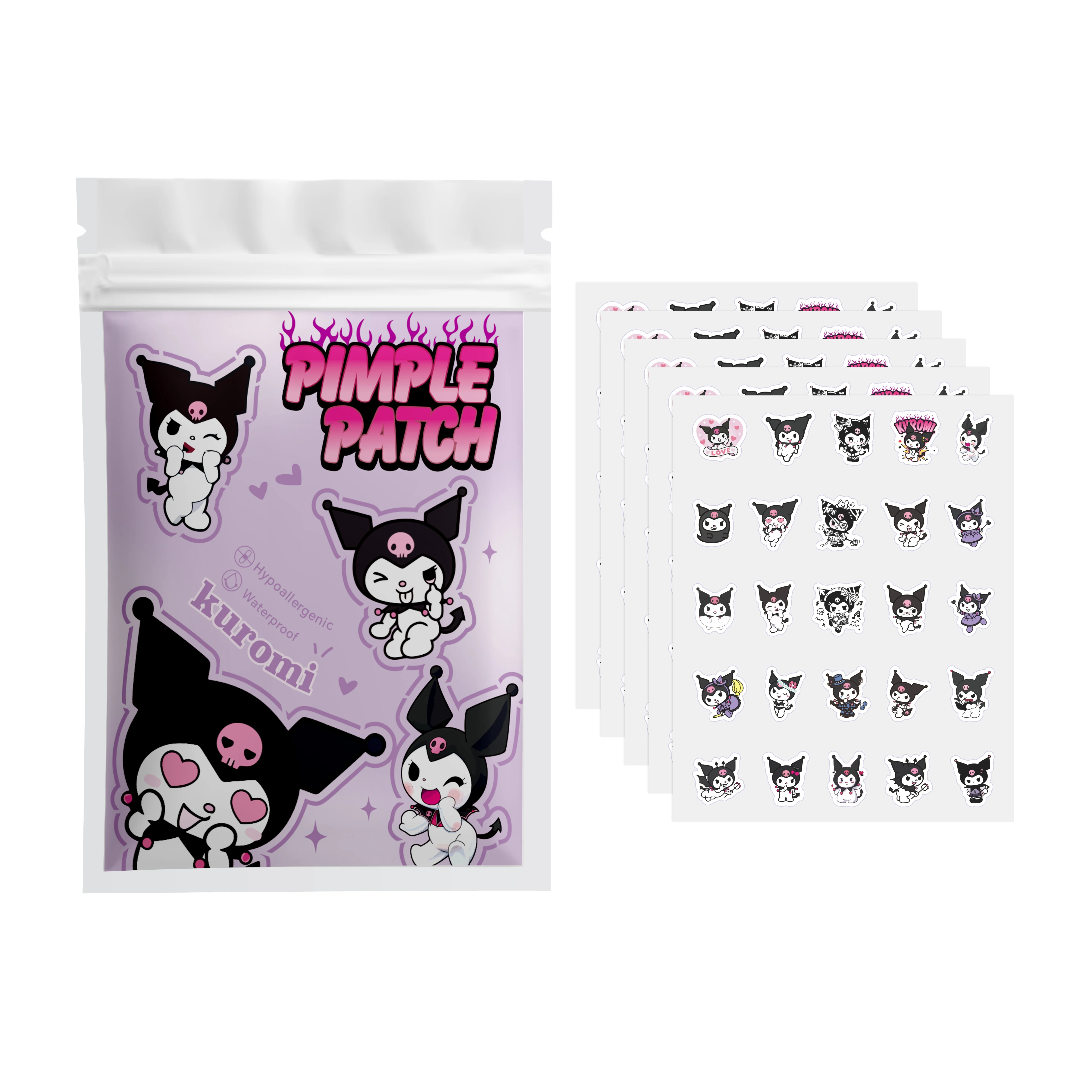 Acne patches, acne stickers, facial acne patches, concealer, concealer stickers 125PCS hello kitty
