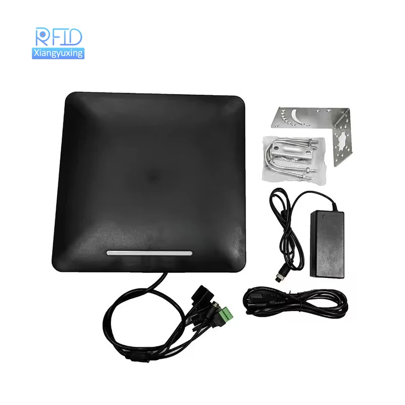 EPC Gen 2/ISO 18000-6C Protocol UHF RFID Antenna Reader 860-960MHz Fixed Access Control Card Reader