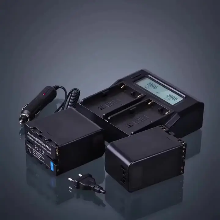 5200mAh BP-U60 BP U60 BPU60 バッテリーまたは液晶急速充電器ソニー