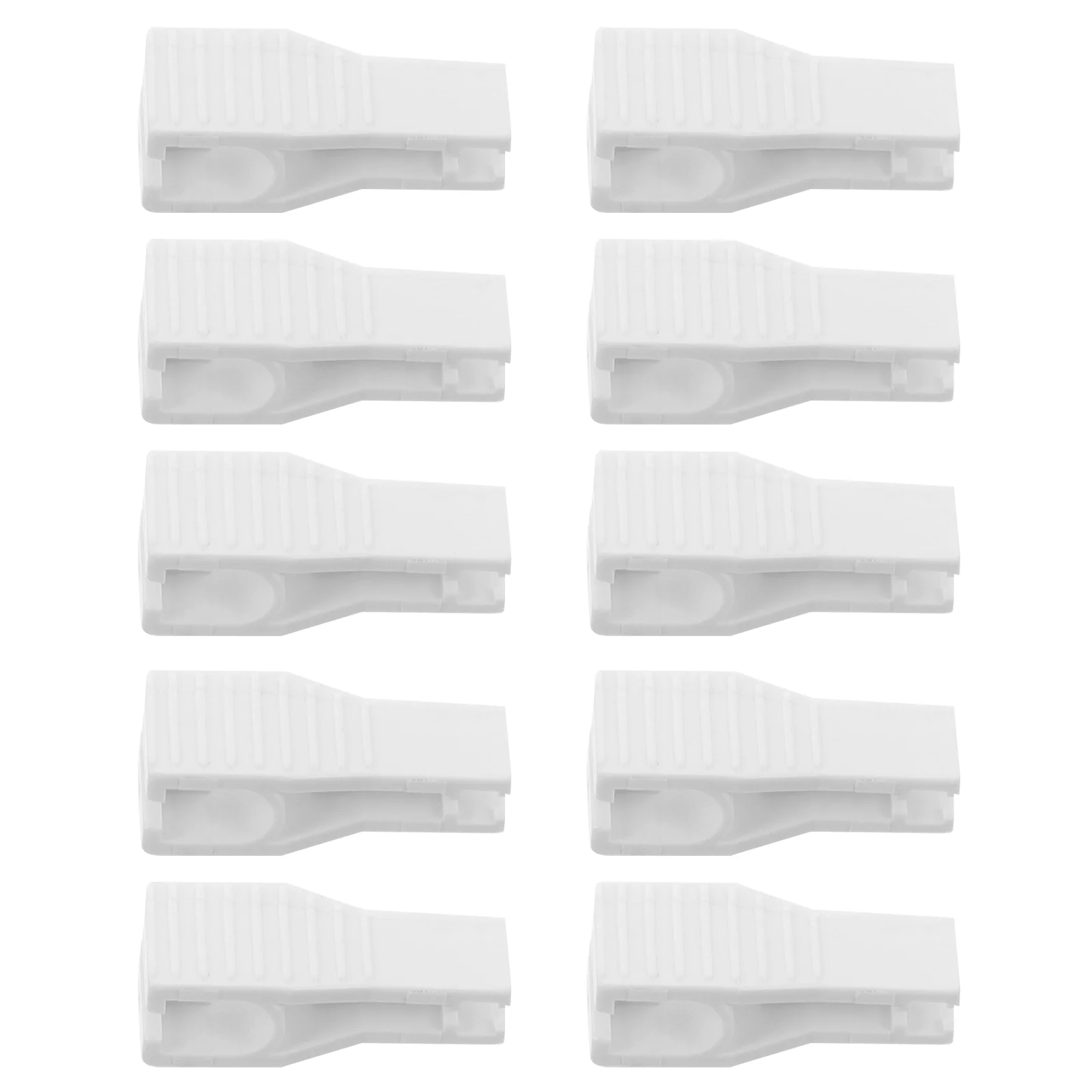 10 Pcs Car Tools Fuse Insert Removal Clip Film Holder Auto Puller White Automotive Extraction