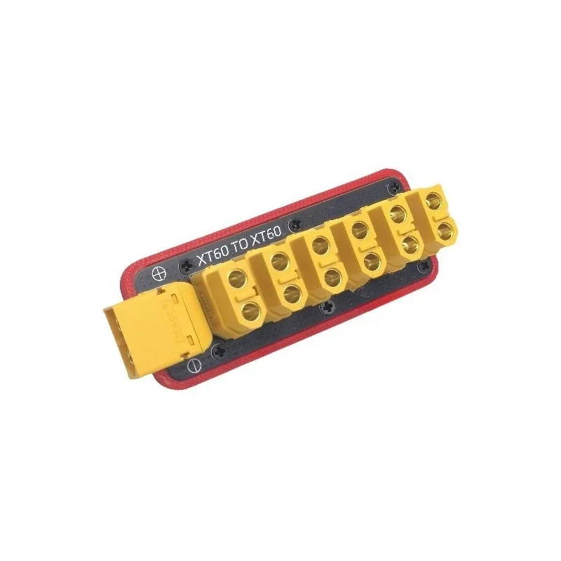 XT60 6 Ports Power Distribution Circuit Board for Robot and Electric Vehicle Assembly