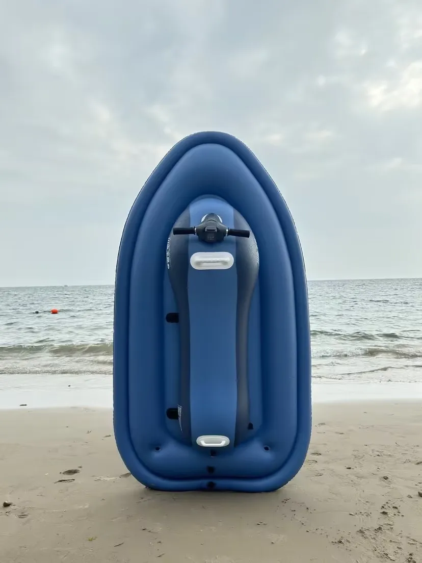 Kids Inflatable Boat Electric Powered Sale Multi Use Floating Float Lounge Raft Pool Motor Inflatable Float Row