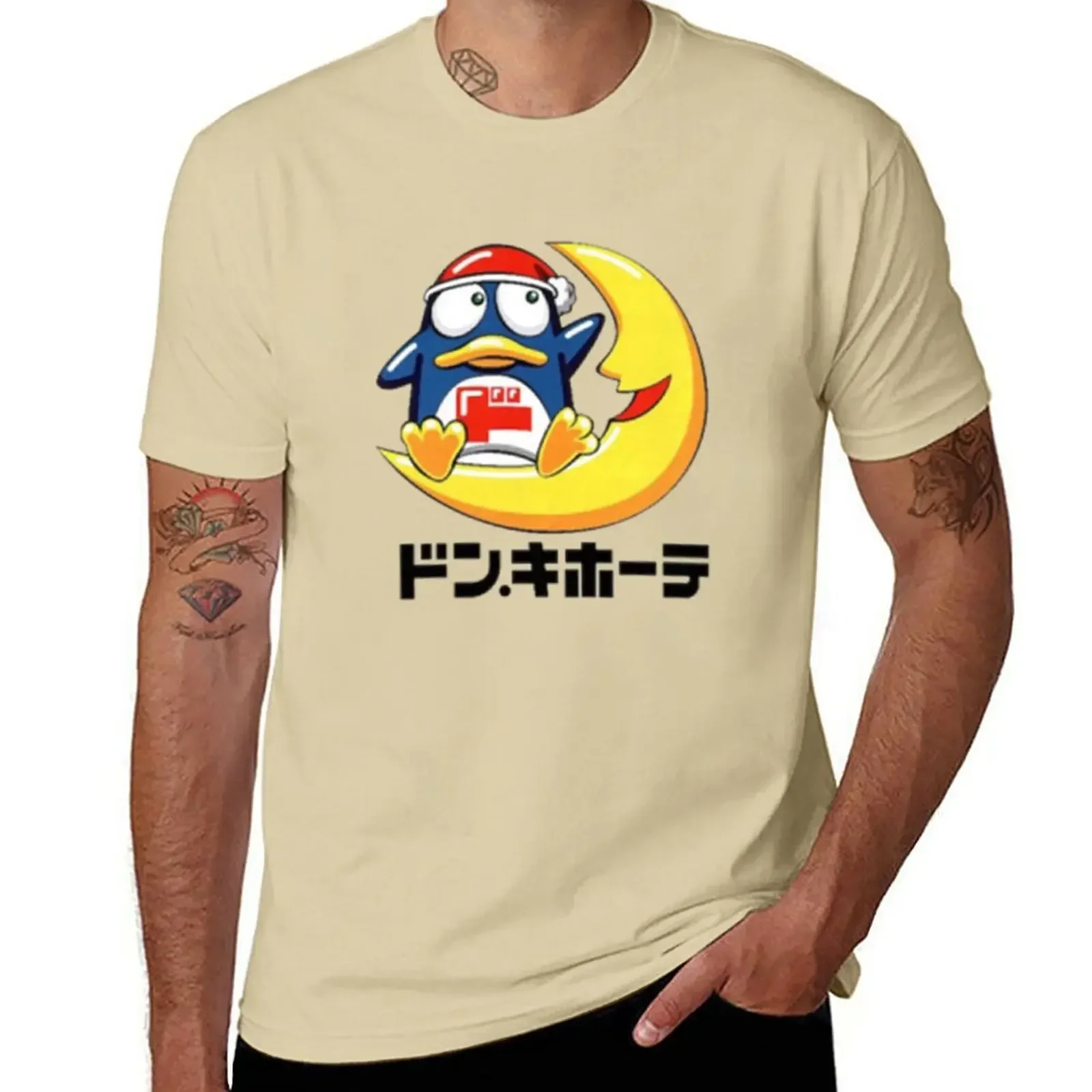 Don Quijote t-shirt manica corta tee kawaii abbigliamento camicetta magliette oversize per uomo abbigliamento firmato da uomo nuovo in top e tees