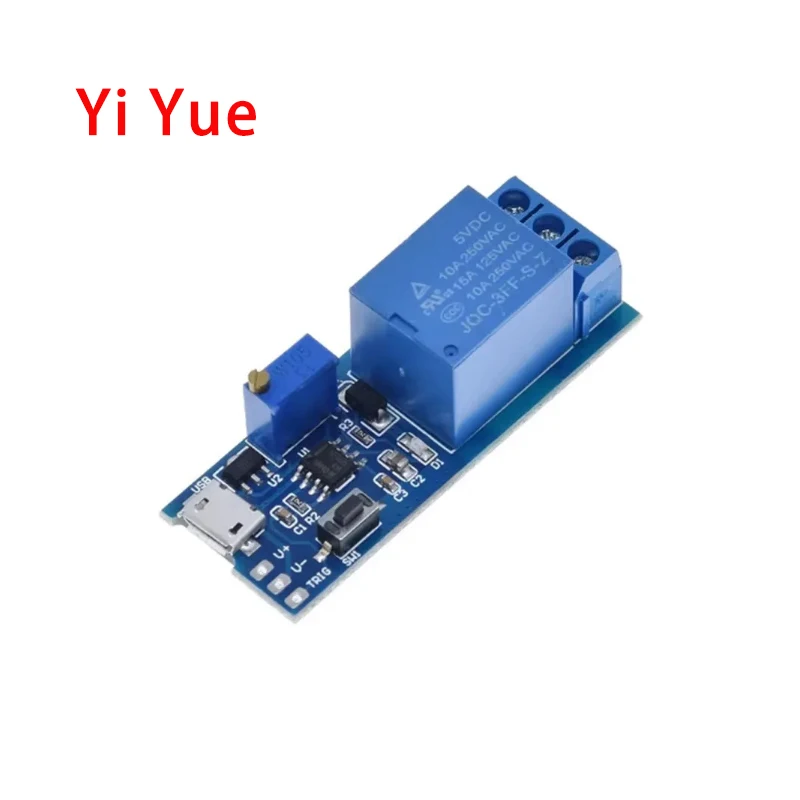 Wide voltage 5V-30V trigger delay relay module timer delay conduction delay switch K7