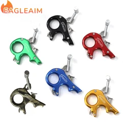 JIANZD Archery Release 3 Fingers Grip Spread 360° Rotatable Caliper Trigger Aluminum Alloy Thumb Bow Hinge Release For Compound