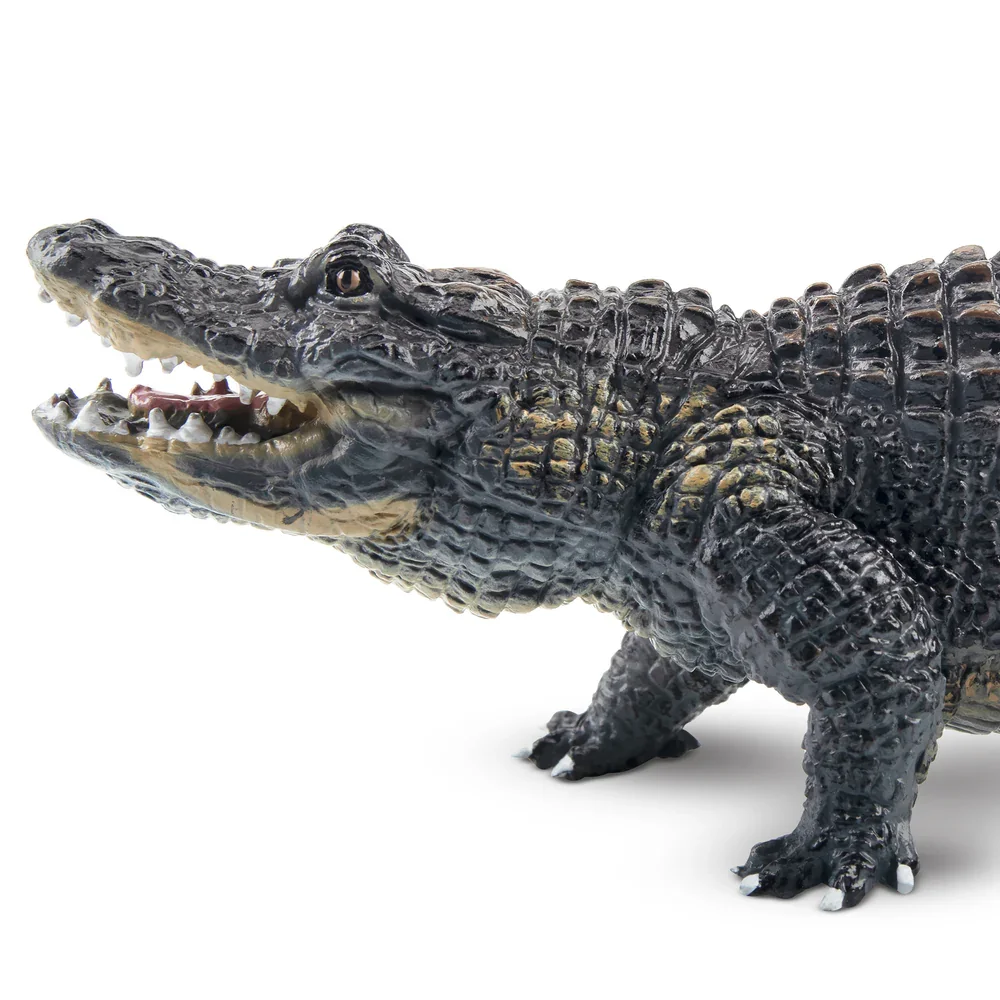 Toymany symulacja aligator dzika przyroda Model zwierzęcia zabawki Mini figurki lalki figurki zabawki prezent dla dzieci dekoracja tortu