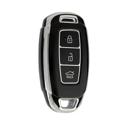 Tpu Car Key Case Cover for Hyundai Creta 2 Creta 2021 2022 Ix25 Kona Version 2018 I20N Santa Fe 2020 2021 Palisade Key Holder