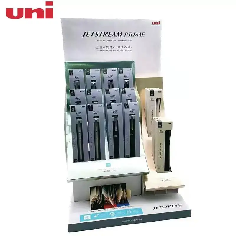 UNI Jetstream Prime 3in1 Multifuction Metal Pens,0.5mm Smooth Rolling Hybrid Ink,Precision Writing For Signing,Meeting,Planners