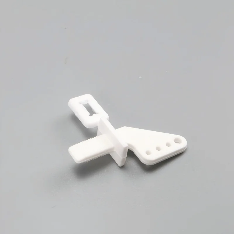 20/40Pcs Nylon Pin Hörner 4 Loch Für Rc Flugzeug Teile Fernbedienung Für Modell Schaum Elektrische Rc flugzeug L Teile Spielzeug Accs – Detail 4