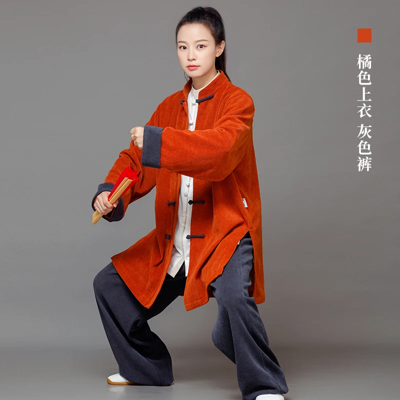 Premium Modernized Tai Chi Jacket, Women's Chinese Style Casual Winter Coat, Unisex High-End Reformed Uniform
