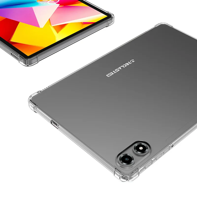 Transparent Anti‑Yellow TPU Back Cover For Teclast T50 Plus 11 Inch Anti‑Drop Anti‑Scratch Lightweight Protective Shell