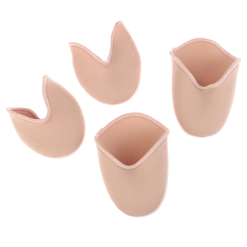 1Pair Toe Protector Pointe Toe Cap Cover For Toes Soft Pads Protectors For Ballet Shoes Feet Care Tools