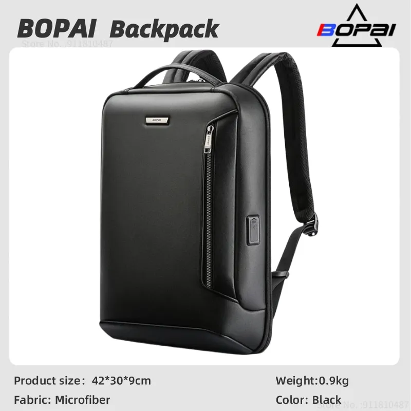 BOPAI Backpack; Business backpack; Commuting backpack; Computer backpack; Lightweight backpack; 15.6 Computer bag