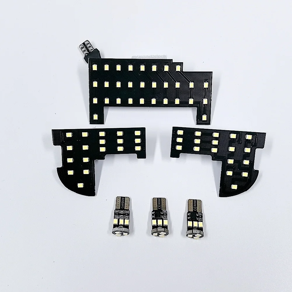 

Внутренние лампы для чтения автомобиля July King, совместимые с Honda N-BOX JF1 JF2 JF3 JF4, 6 шт. 6000K светодиодный внутренний купольный светильник для карт