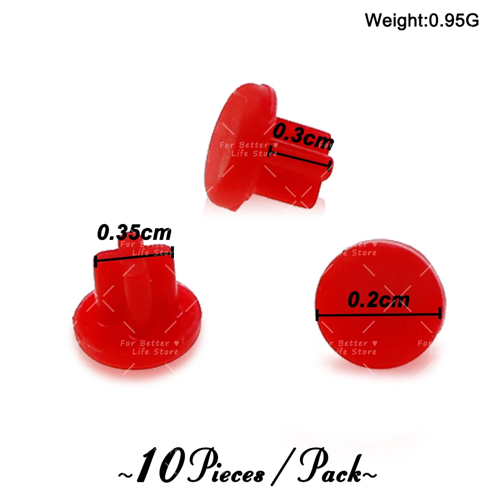 10pcs/Pack 0.95G 10Colour 3.5mm Silicone Headphone Dust Plug Jack Hole Audio Microphone Interface Stopper Laptop Odorless