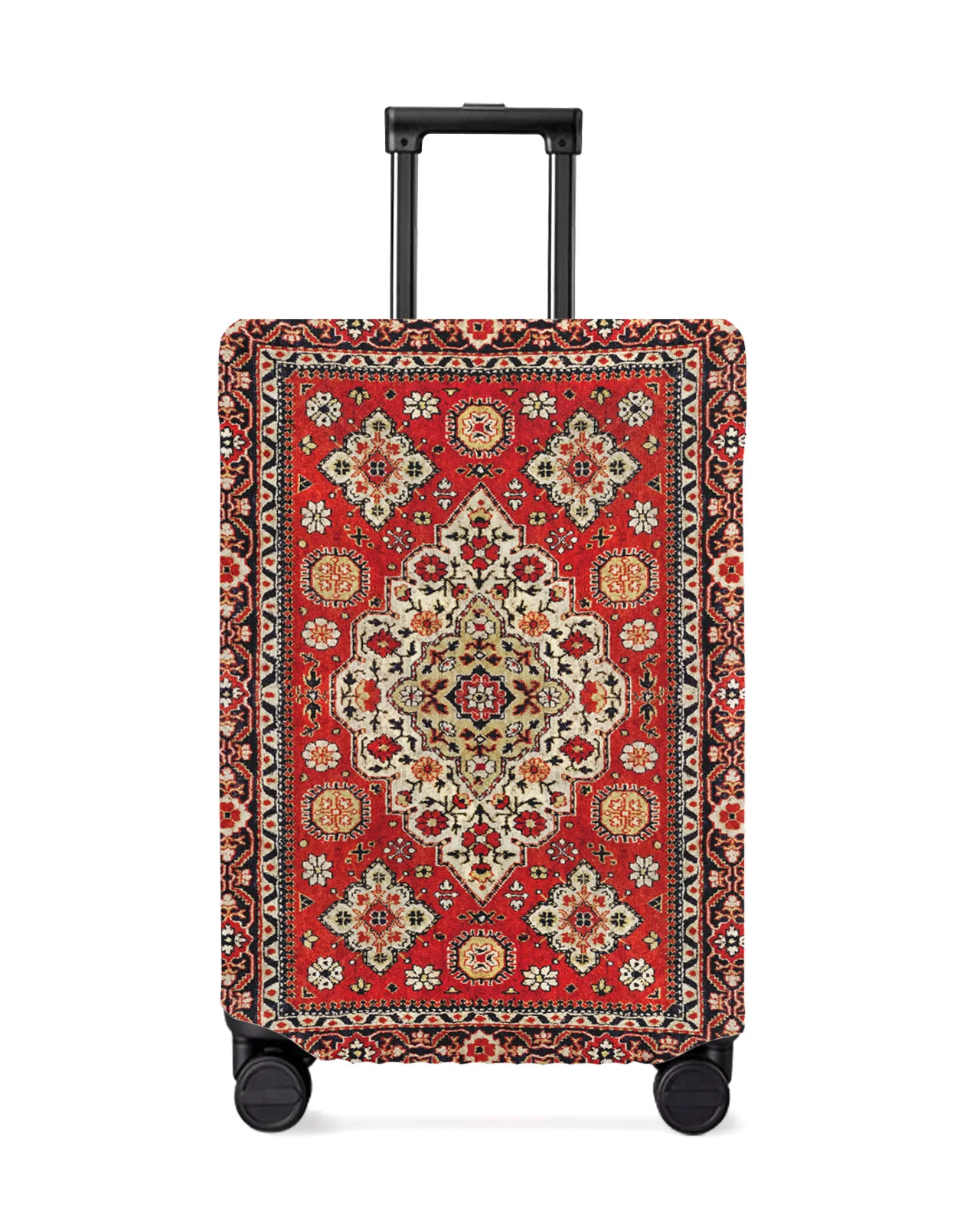 Vintage Indian Bohemia Travel Luggage Cover Elastic Baggage Cover for 18-32 Inch Suitcase Case Dust Cover Travel Accessories