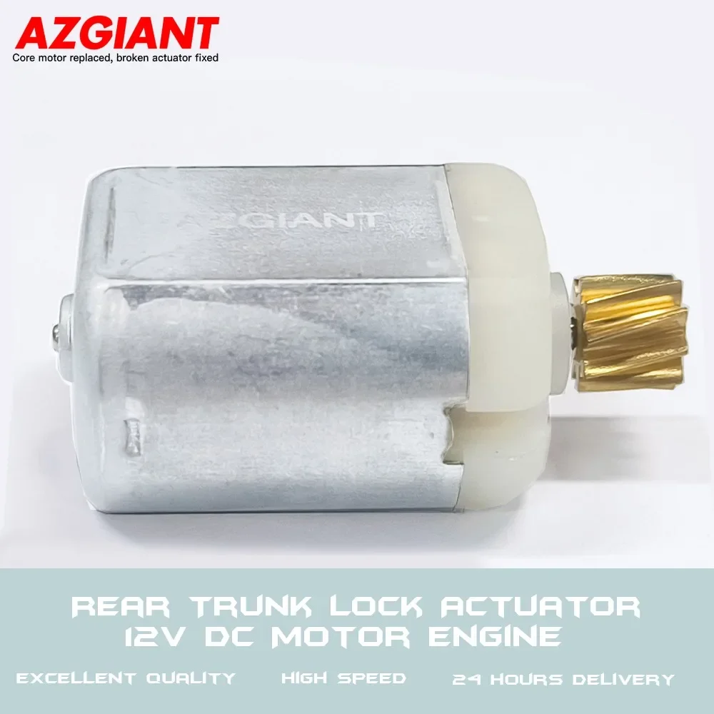 AZGIANT B3457.02 12V DC Motor Engine Rear Trunk Lock Actuator Set Assembly For Audi Q5 A5 S5 A7 2009-2017