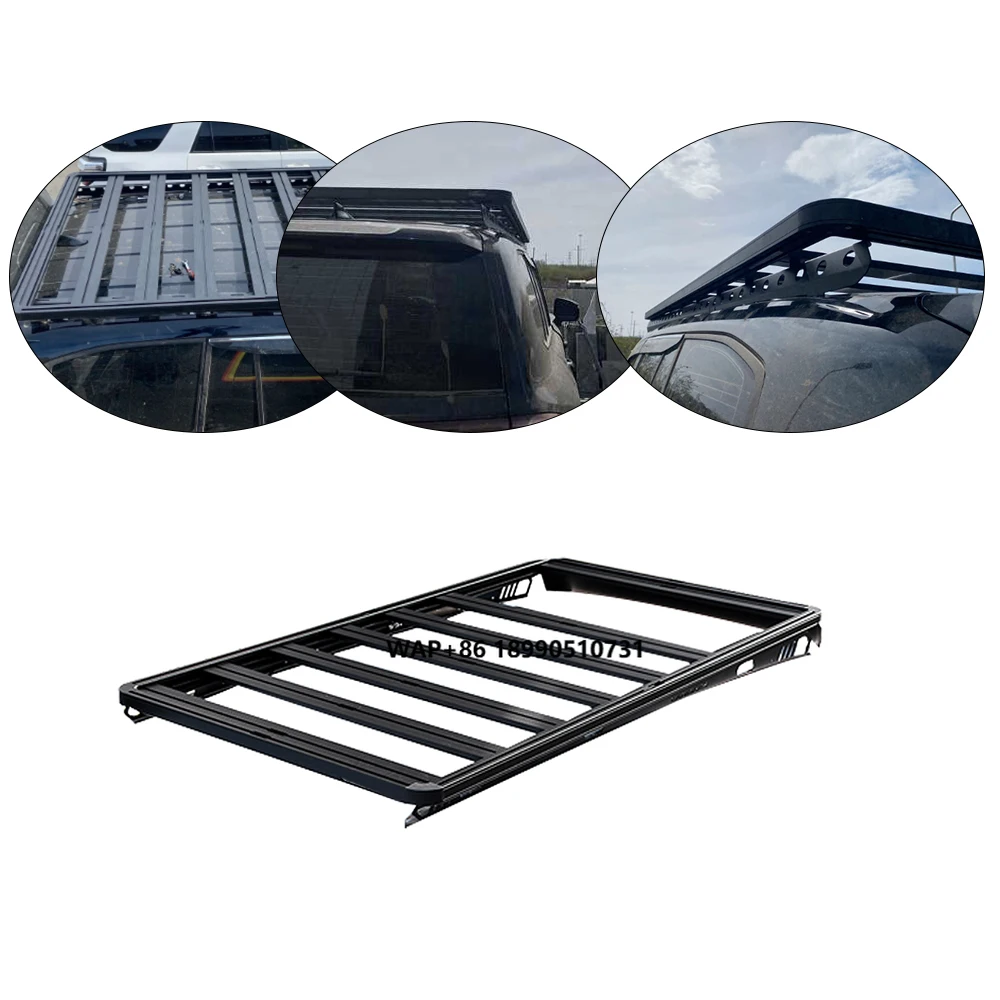 

Premium Aluminum Car Roof Racks Heavy Duty Aluminum Platform LC300 Roof Rack