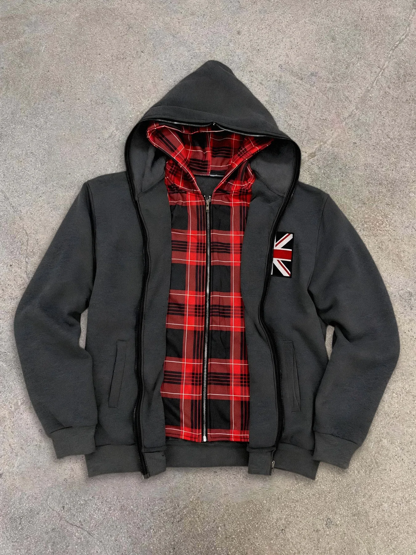 Vintage Harajuku Aesthetics Pu - Mens Fashion Zip Up Hoodies recensie en prijs