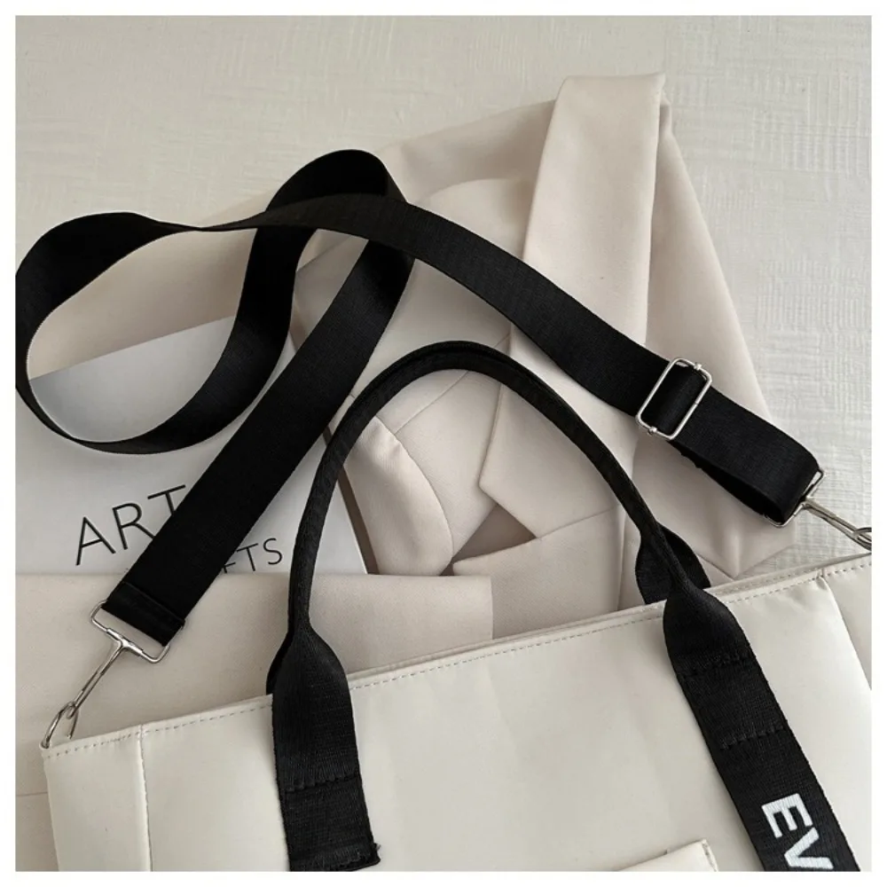 Langlebige Große Kapazität Schultertasche Wasserdichte Canvas Umhängetasche Tragetasche – Detail 7