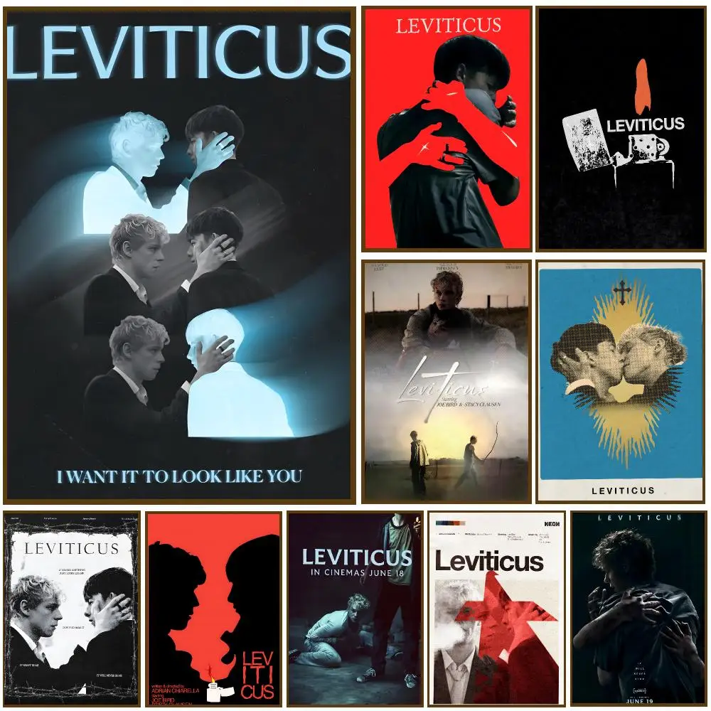 Love Movies L-Leviticus Poster Self-adhesive Living Room Bedroom Party Bar Decor Moisture-proof Fade-resistant HD