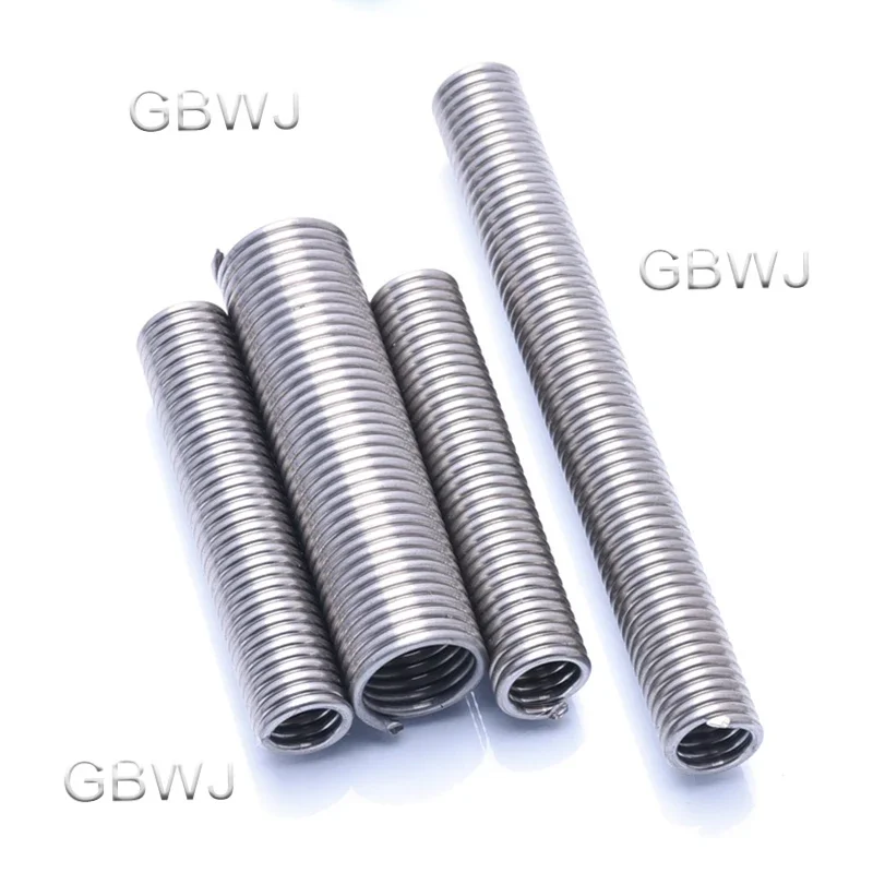

0.3mm 0.4mm 0.4mm No Hook Tension Spring Stainless Steel No Hook Stretching Spring O D 3mm 4mm 5mm 6mm