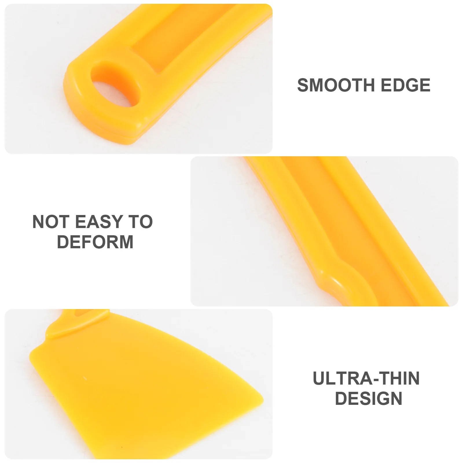 Beekeeping Tool Plastic Honey Cutter Yellow Uncapping Knife Honey Scraper Silicone Foundation