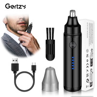 Painless rechargeable nose hair trimmer - an efficient nose and ear hair trimmer, the perfect holiday gift for daily beauty