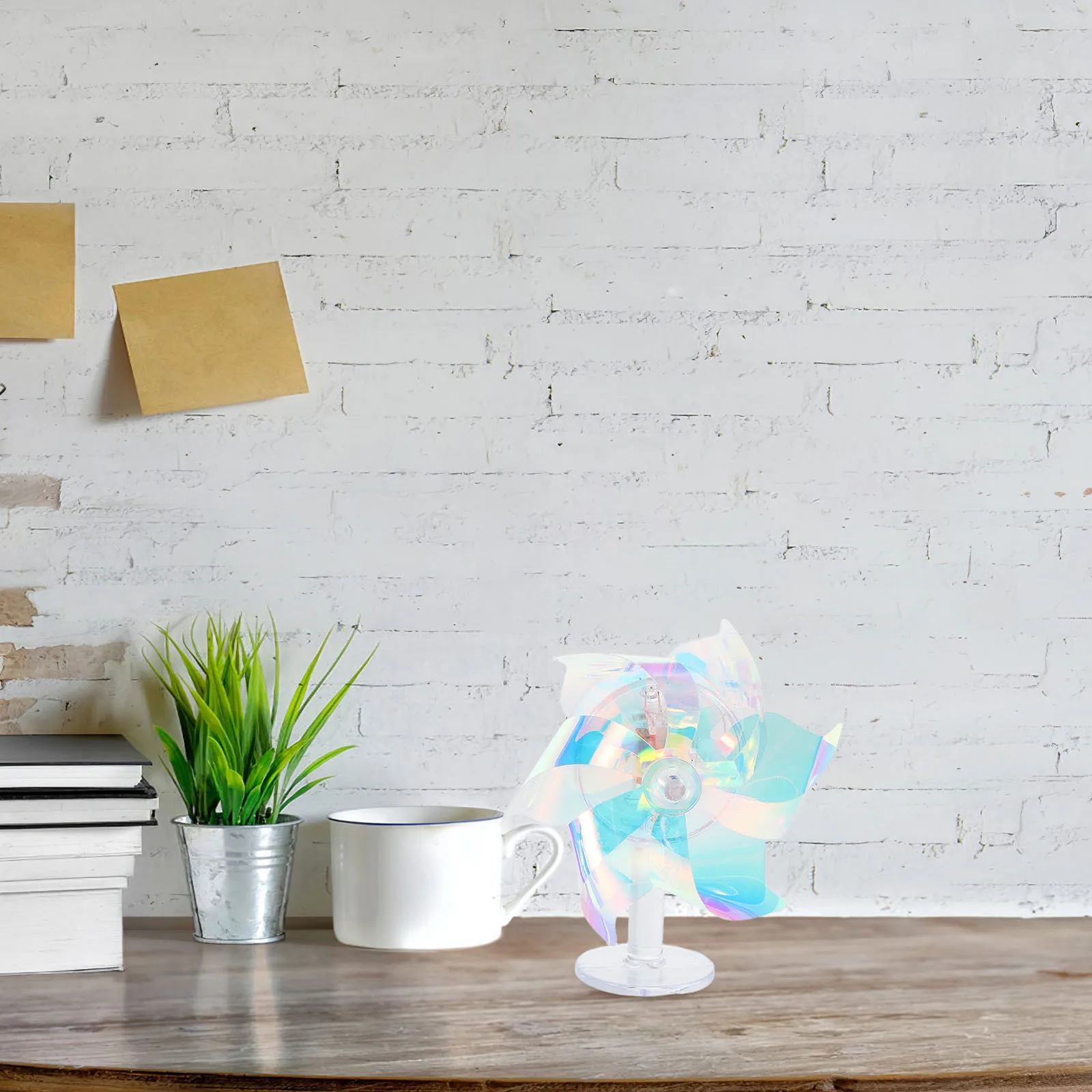 

2Pcs Windmill Bike Decor Durable Wind LED Light Motorcycle Handlebar Ornament Night Ride Safety Bike Accessories