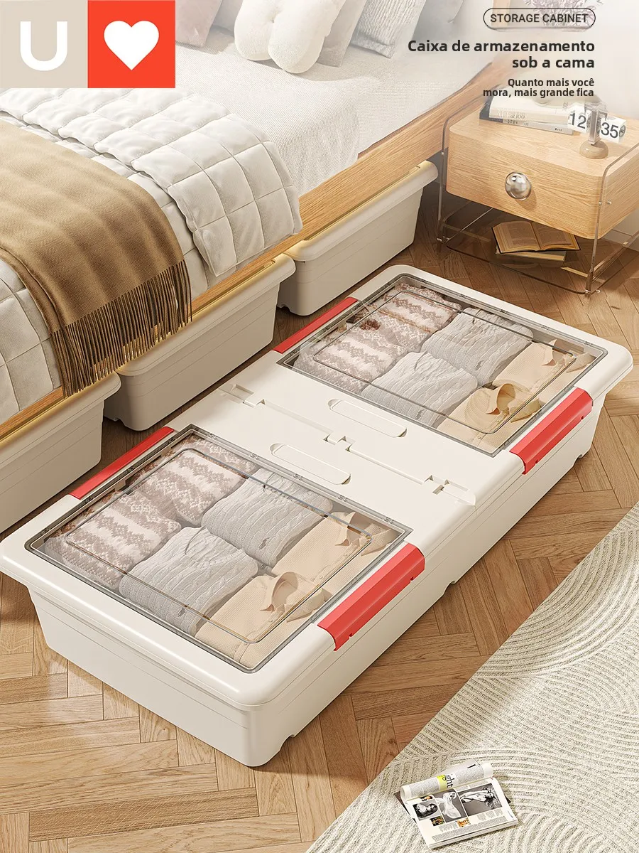 boite-de-rangement-sous-lit-a-roulettes-grande-capacite-transparente-design-epure-en-plastique