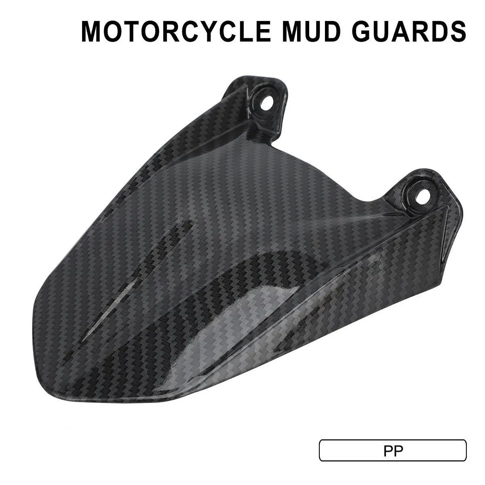 Motorcycle Rear Fender Carbon Fiber Easy Installation Protective Wear Resistant Practical Multiuse for Talaria MX4 Fittings