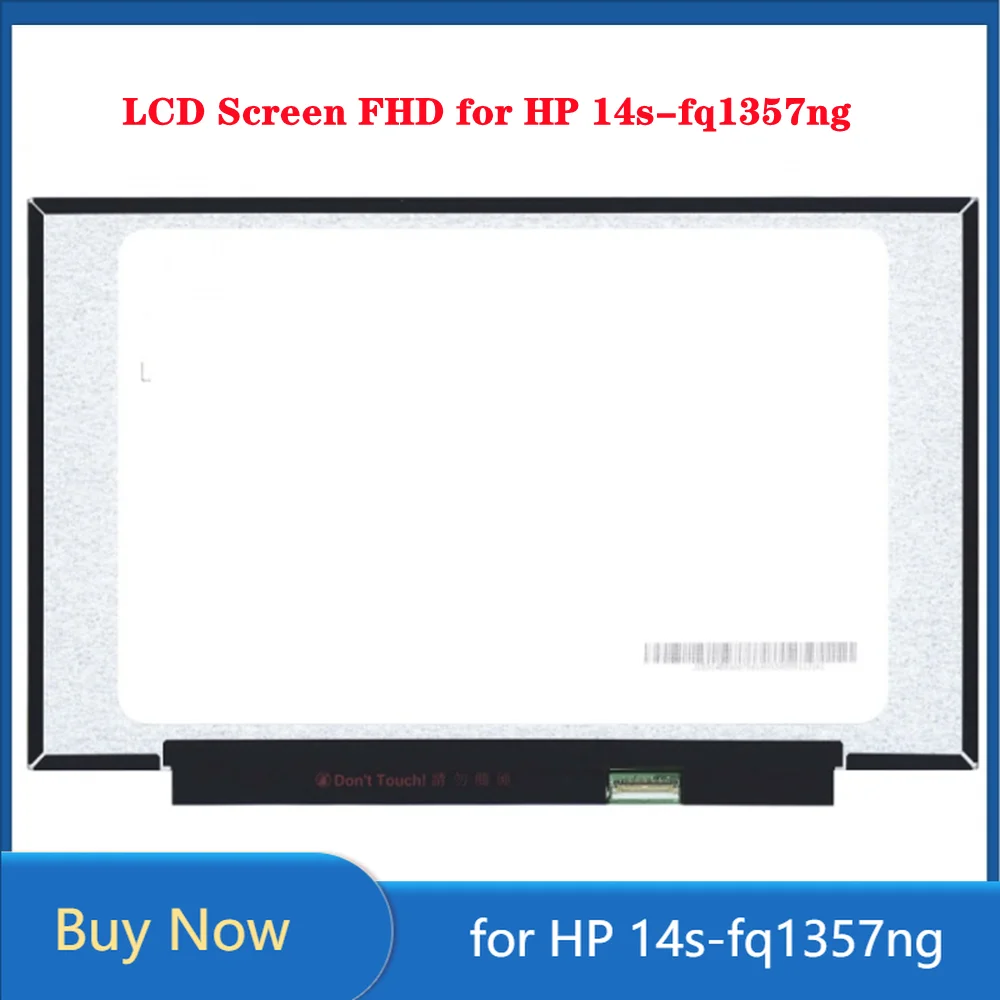 

for HP 14s-fq1357ng 14 inch LCD Screen Laptop IPS Panel FHD 1920x1080 EDP 30pins Slim 60Hz Non-touch