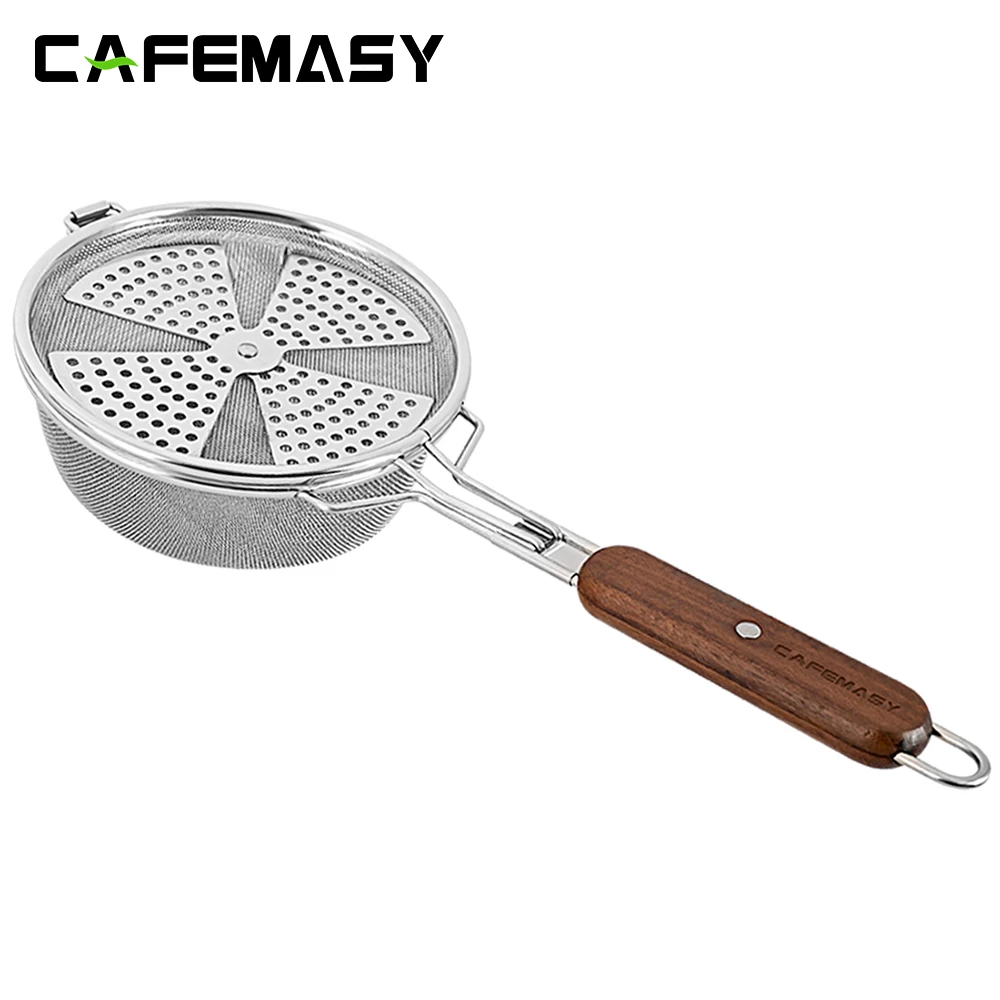 

CAFEMASY Stainless Steel Coffee Roaster Net Coffee Bean Roasting Wire Mesh Home Use Open Fire Coffee Bean Roasting Tools