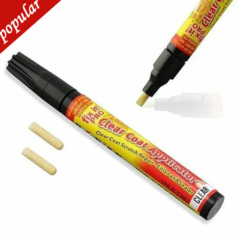 

Hot Sale Car Painting Pen Fix It PRO Clear Coat Application For Car Scratch Repair Remover Filler Sealer Activated Clear