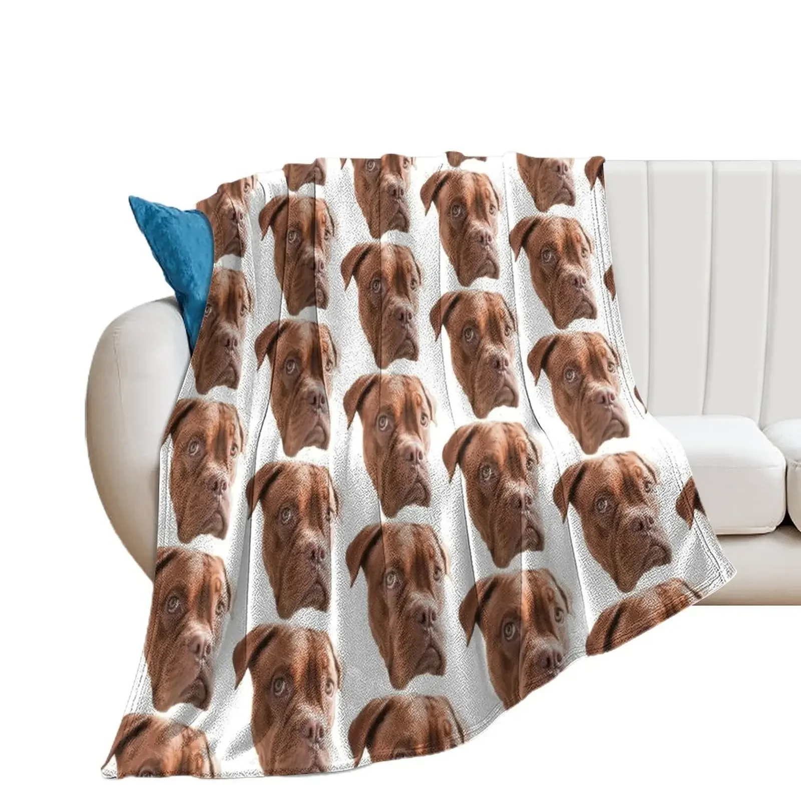 Melancholic Dogue de Bordeaux Throw Blanket Summer Beddings Luxury Throw Blankets