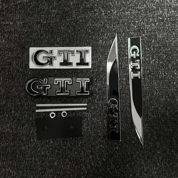 3ks 3D kovové nálepky na kufr auta s logem, emblémem, odznakem a obtisky pro VW Golf 2 3 4 5 6 8 MK2 MK3 MK4 MK5 MK6 MK8 GTI, autodíly 8 nejlepší prodej Emblém VW Golf MK2 - №1