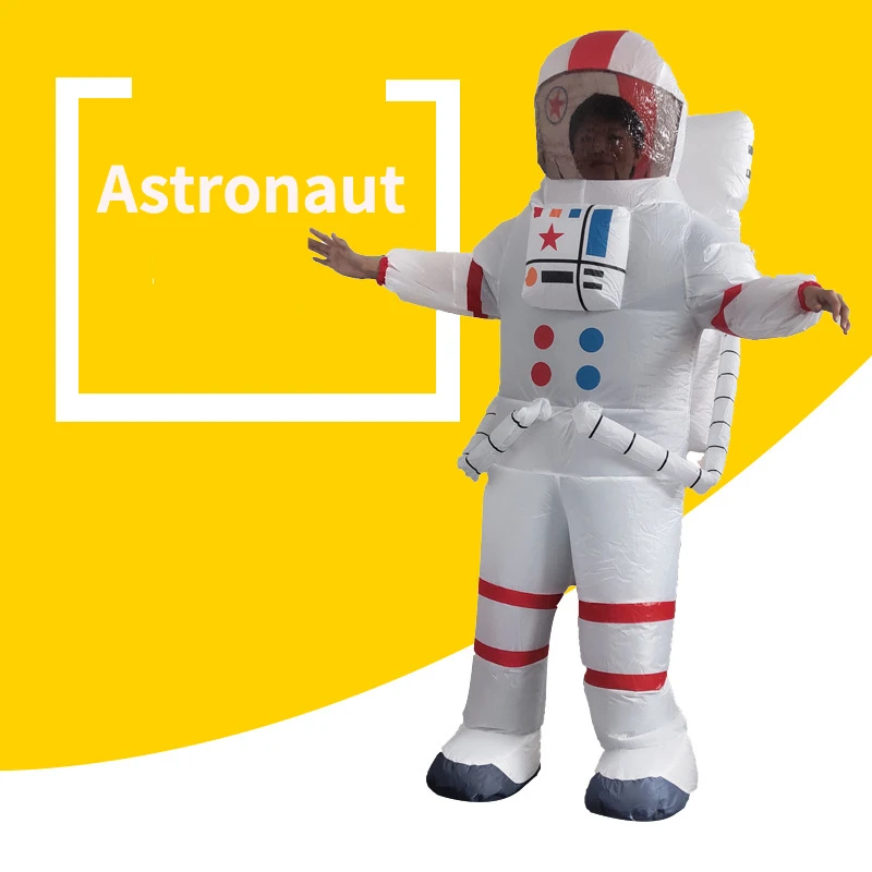 

Astronaut Inflatable Costume for Adults Cosplay Anime Blow Up Suit Inflated Garment Carnival Festival Outfit Women Men Party