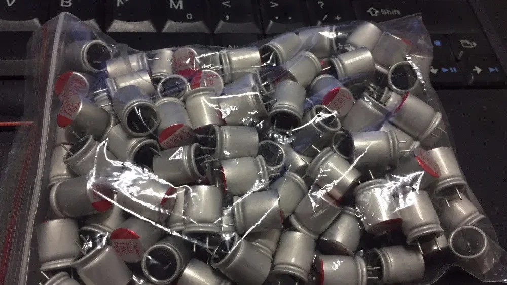 

10X12 16V330UF solid polymer capacitor 330UF/16V motherboard graphics card capacitors