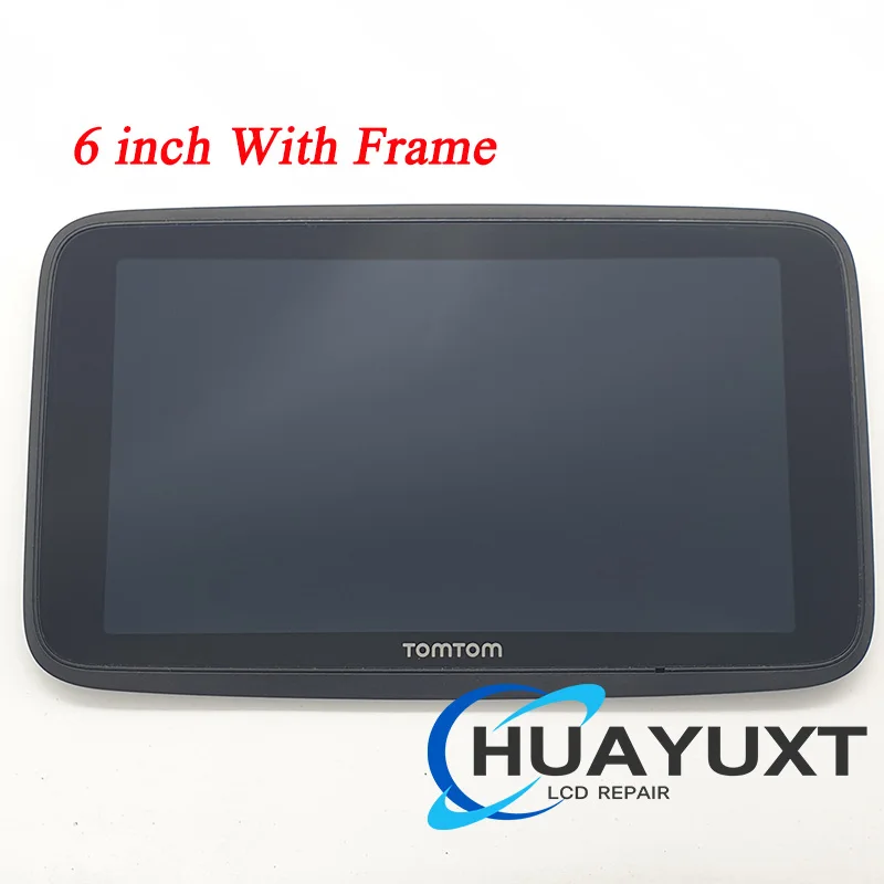 

6“ LCD Screen Display With Touch Screen Frame Digital For UT060H007FPCV3 For TOMTOM GPS Replacement