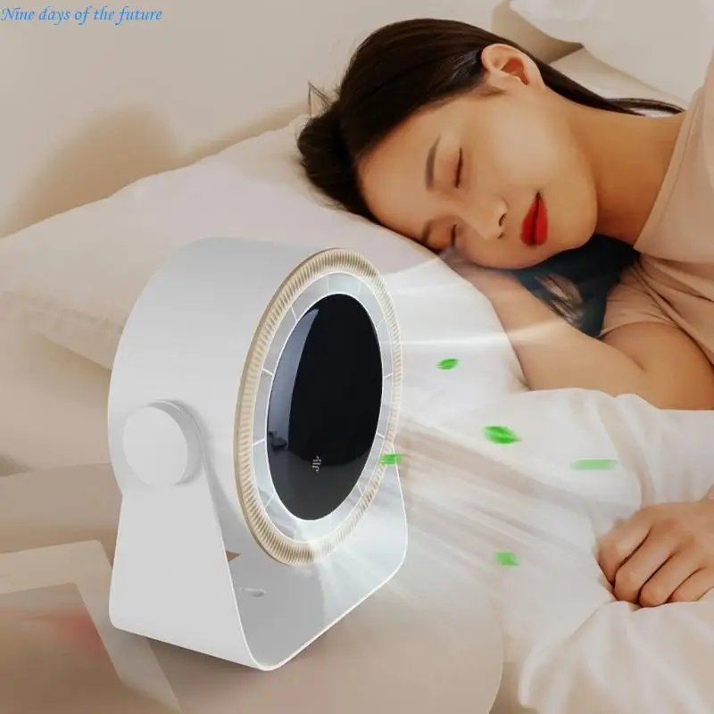 3600mAh USB Charging Desk Fan Hangings Ceiling Fan 360° Rotations Portable Air Conditioner Hangings On Wall Fan E65A