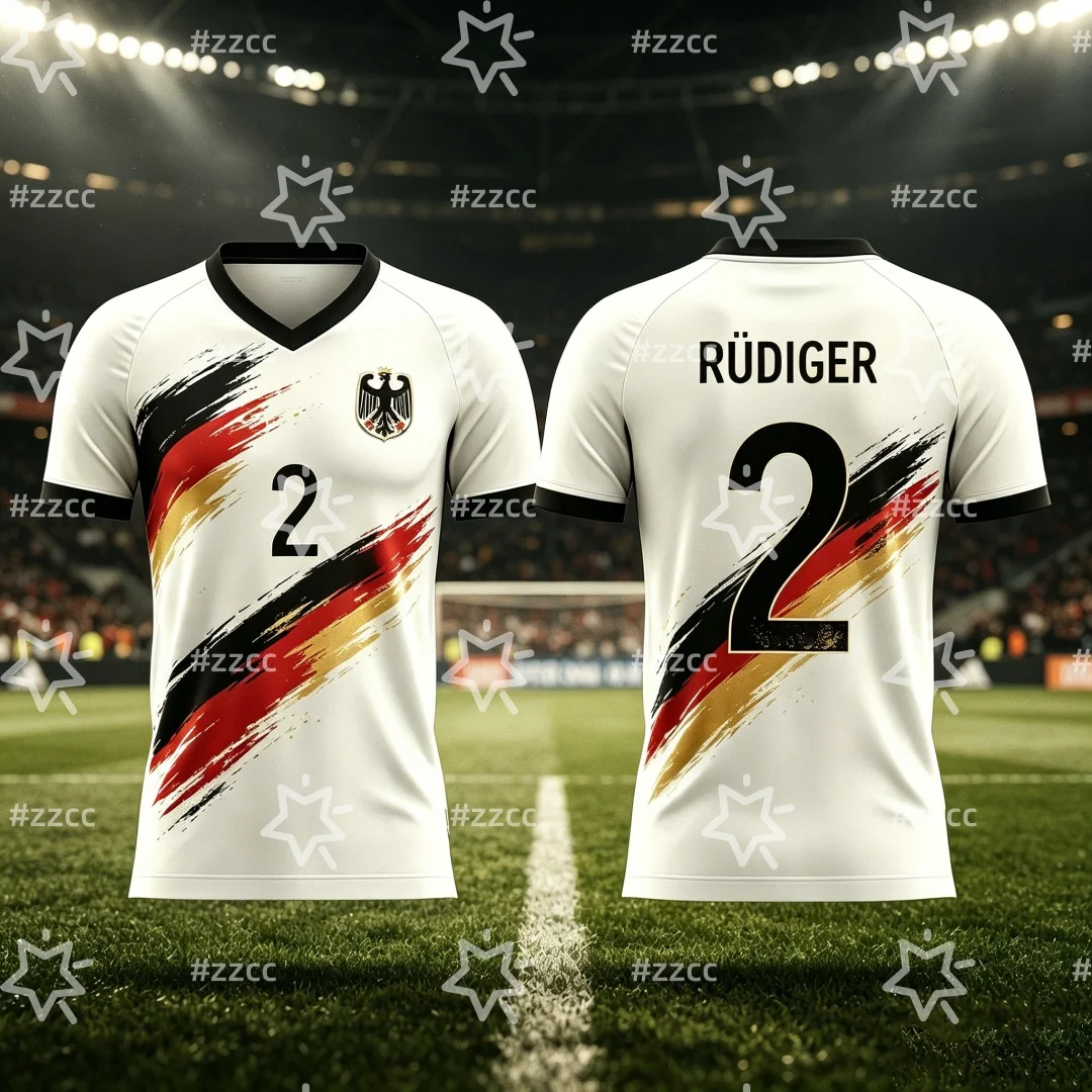 2026 Deutschland Fußballtrikot MUSIALA Spiel- & Trainingsausrüstung Sommer Sport Herren T-Shirt Kinderbekleidung Tee Y2k Damen ﻿ – Detail 2