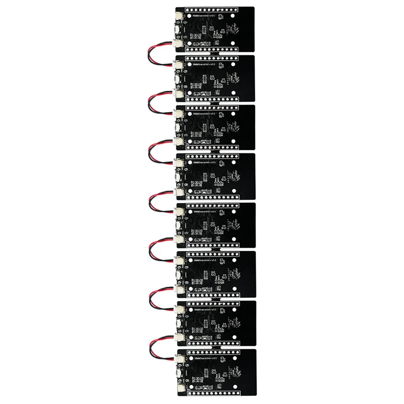 Top-8Pcs Nmminer Bot Chain Lucky BTC Solo Lottery Ticket Miner Low Power ESP32-S3R8 Development Board